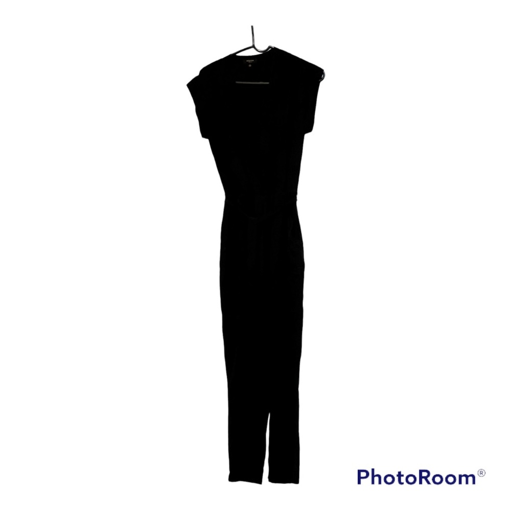 Babaton XS silk black jumpsuit